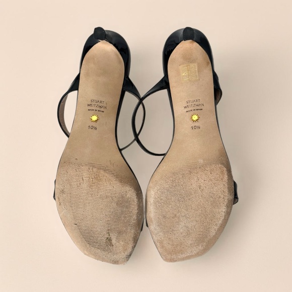 Stuart Weitzman Aleena Patent Leather Mules - Picture 5 of 6